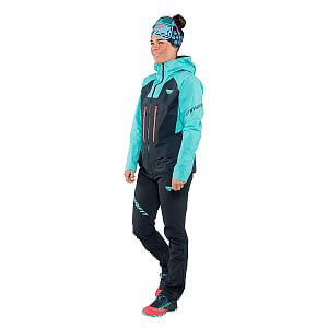 Dynafit TLT Gore-Tex Jacket Women marine blue přední pohled na postavě