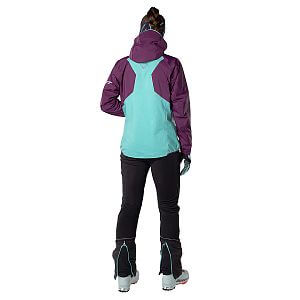 Dynafit TLT Gore-Tex Jacket Women royal purple zadní pohled dámská bunda