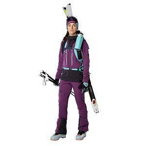 Dynafit TLT Touring Dynastretch Pants W royal purple dámské skialpové kalhoty