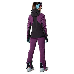 Dynafit TLT Touring Dynastretch Pants W royal purple skitouring kalhoty zadní pohled