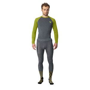 Dynafit Tour Light Merino M L/S Tee golden lime