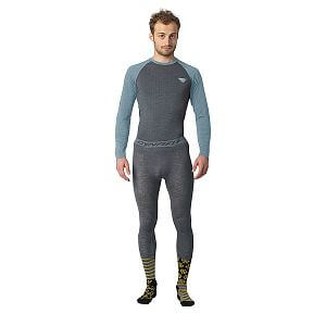 Dynafit Tour Light Merino M L/S Tee smoke blue
