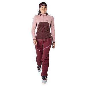 Dynafit Tour Wool Thermal Hoody W pale rose dámská lyžařská mikina s kapucí