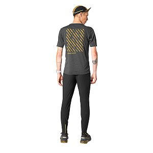 Dynafit Trail Pants M black out zadní pohled na postavě
