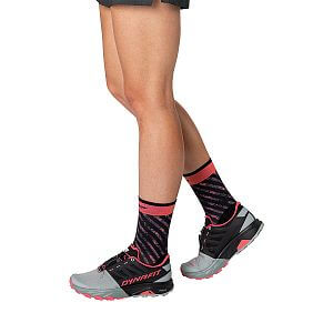 Dynafit Trail Socks gerbera pink přední pohled