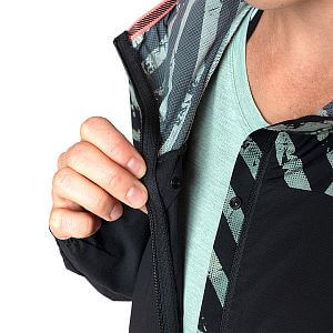 Dynafit Trail Wind Jacket W jadelite detail zip