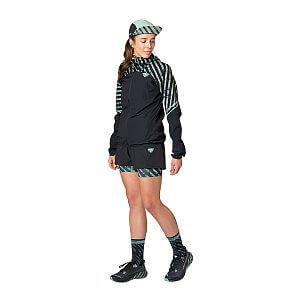 Dynafit Trail Wind Jacket W jadelite přední pohled na postavě