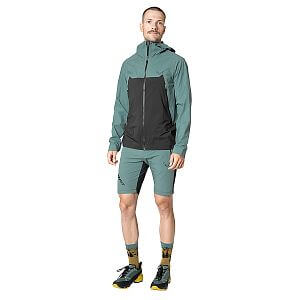Dynafit Transalper 3L jacket M atlantic přední pohled na postavě