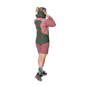 Dynafit Transalper 3L Jacket W dark rose dámská nepromokavá turistická bunda