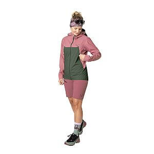 Dynafit Transalper 3L Jacket W dark rose dámská nepromokavá turistická bunda