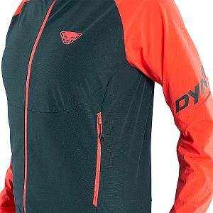 Dynafit Transalper Dynastretch Jacket W hot coral detail