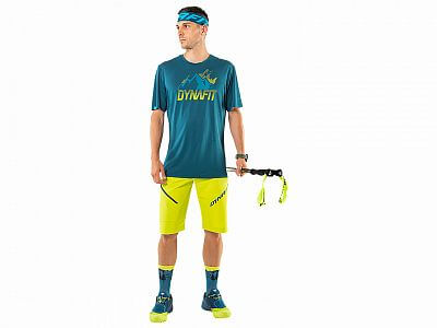 Dynafit Transalper Dynastretch Shorts M lime punch1