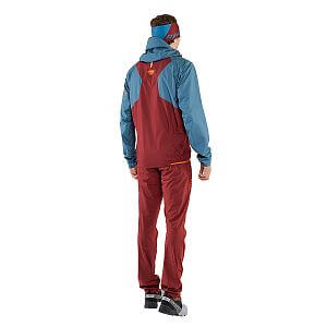 Dynafit Transalper Gore-Tex Jacket M mallard blue zadní pohled na postavě