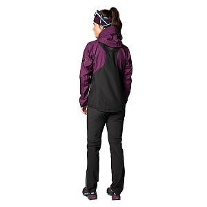 Dynafit Transalper Gore-Tex Jacket W royal purple zadní pohled na postavě