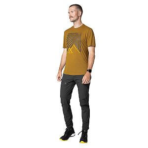 Dynafit Transalper Graphic S/S Tee M relic pánské turistické tričko s krátkým rukávem