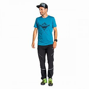 Dynafit Transalper Graphic SS Tee M mykonos blue1