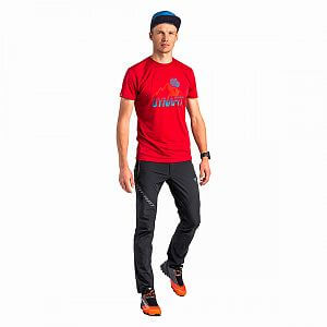 DYNAFIT Transalper Graphic SS Tee M red synthwave1
