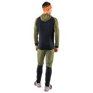 Dynafit Transalper Hybrid Pants M winter moss zadní pohled na postavě