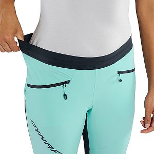 Dynafit Transalper Light Dynastretch Pants W marine blue elastický pas a kapsy na zip