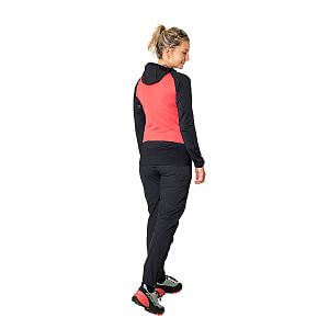 Dynafit Transalper Light Polartec® Hoody W black out/cabana zadní pohled na postavě