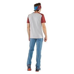 Dynafit Transalper Light Shirt M alloy melange/syrah pánské sportovní tričko
