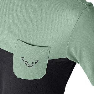Dynafit Transalper Pocket S/S Tee M sage detail kapsa