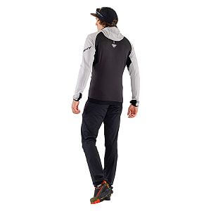 Dynafit Transalper PTC Hooded jacket M alloy zadní pohled na postavě