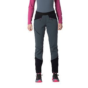 Dynafit Transalper Warm Pants W cinder přední pohled na postavě detail