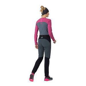 Dynafit Transalper Warm Pants W cinder zadní pohled na postavě