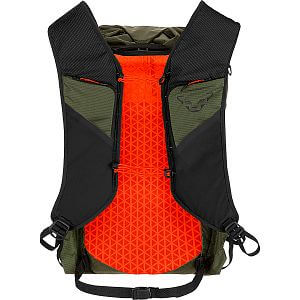 Dynafit Traverse 16 backpack winter moss black Out zadní pohled