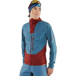 Dynafit Traverse Dynastretch JKT M mallard blue pánská bunda outdoor