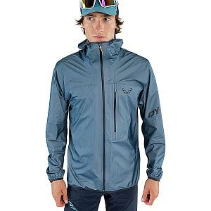 Dynafit Traverse Gore-Tex Jacket Men mallard blue přední pohled na postavě