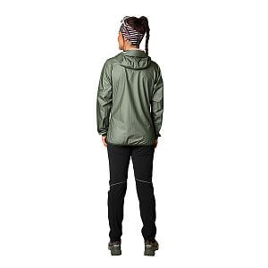 Dynafit Traverse Gore-Tex Jacket Women sage zadní pohled na postavě