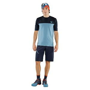 Dynafit Traverse S-Tech S/S Tee M storm blue/blueberry pánské sportovní tričko