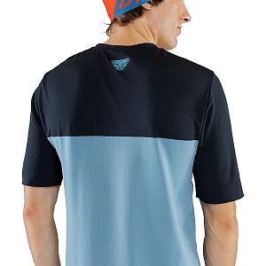 Dynafit Traverse S-Tech S/S Tee M storm blue/blueberry pánské tričko na běh i turistiku