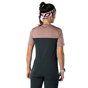 Dynafit Traverse S-Tech S/S Tee W blueberry/mokarosa dámské sportovní tričko