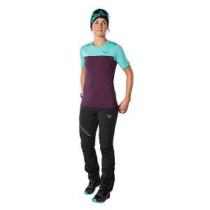 Dynafit Traverse S-Tech S/S Tee W royal purple dámské tričko na běh a turistiku