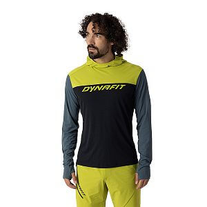 Dynafit Traverse Sun Hoody M black out/golden lime