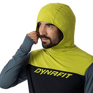 Dynafit Traverse Sun Hoody M black out/golden lime