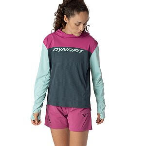 Dynafit Traverse Sun Hoody W cinder/magenta