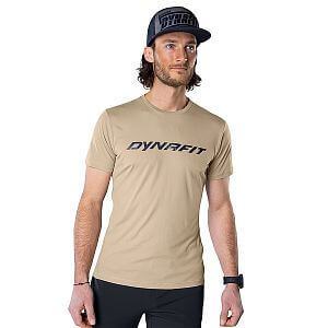 Dynafit Traverse T-Shirt M rock khaki pánské sportovní tričko