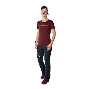 Dynafit Traverse T-Shirt W burgundy dámské univerzální tričko