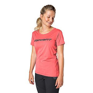 Dynafit Traverse T-Shirt Women cabana přední pohled na postavě detail