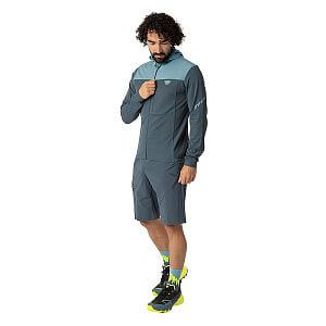 Dynafit Traverse Thermal Hooded Jacket M smoke blue pánská funkční mikina s kapucí