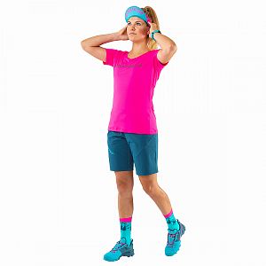 DYNAFIT Traverse W T-Shirt pink glo2