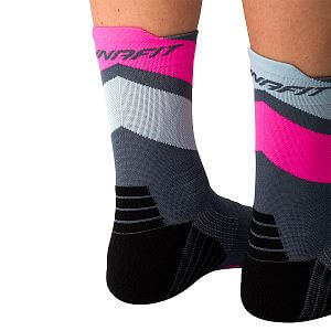 Dynafit Ultra Mid Socks cinder/pink glo