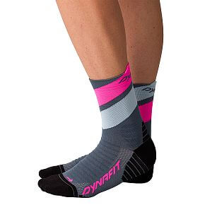 Dynafit Ultra Mid Socks cinder/pink glo