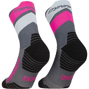 Dynafit Ultra Mid Socks cinder/pink glo