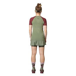Dynafit Ultra S-Tech Shirt W sage dámské běžecké tričko zadní pohled