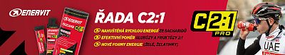 Enervit Carbo Gel C2:1 limetka energetický gel řada C2:1